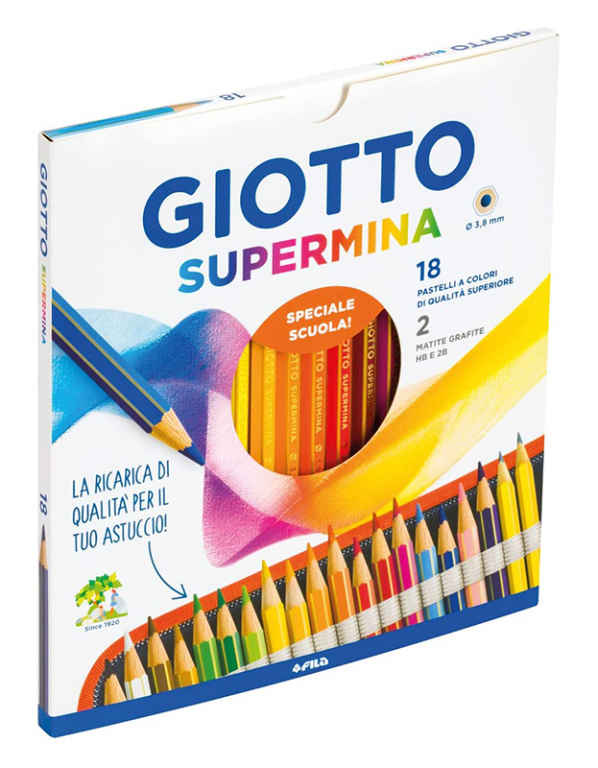 20 x Scatole Giotto Supermina da 18